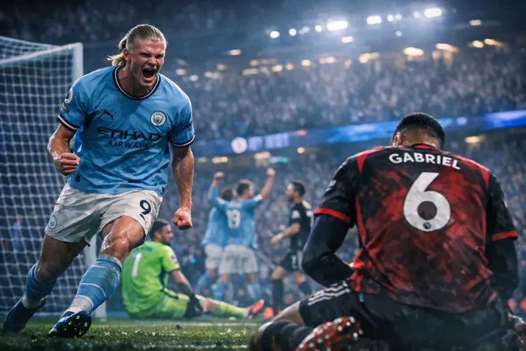 Manchester City Narrow Gap to Three Points with Hard-Fought Home Win Over Arsenal